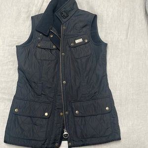 Barbour Black vest